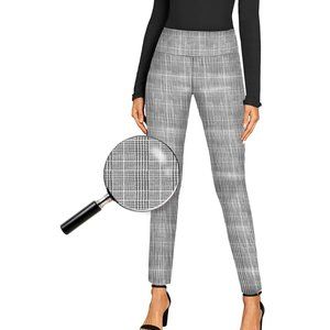 NWT S.c. & Co. Women's Tummy Control Pull On Stretch Pant Black Size M $80 VV021